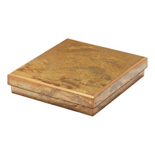 Antique Japanese Ink Stone Maki-e Lacquer Box Suzuribako Edo Provenance For Sale