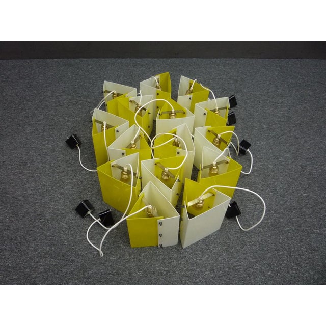 Space Age Acylic Glass Pendant Lamp, 1950s For Sale - Image 10 of 13