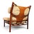 1970s Inca Lounge Chair with Ottoman Corduroy Upholstery from Arne Norell Ab, 1970, Set of 2 For Sale - Image 5 of 18