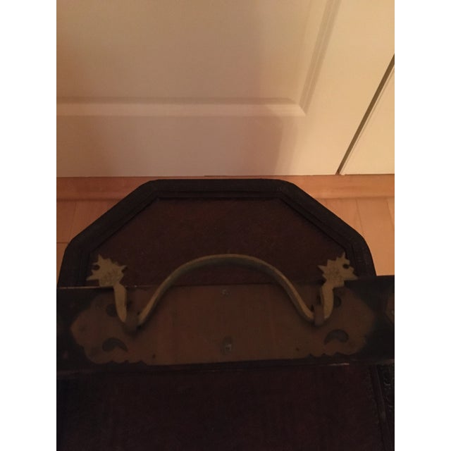 Vintage 1970s 3-Tier Chinese Wedding Basket For Sale - Image 4 of 9