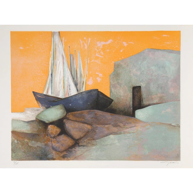 Les Mats (Checkmate) Claude Gaveau Year: 1979 Size: 22 in. x 30 in. Lithograph, signed and numbered in pencil 185, 20 AP