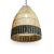 Wicker Tux Weave Pendant Light Small For Sale - Image 4 of 9