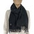 Ralph Lauren Late 20th Century Polo Ralph Lauren Dark Grey 100% Wool Scarf For Sale - Image 4 of 8
