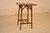 Wood 19th Century French Bamboo Table With Chinoiserie Top For Sale - Image 7 of 9