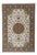 Handknotted Tabriz Raj Rug with Silk Details For Sale