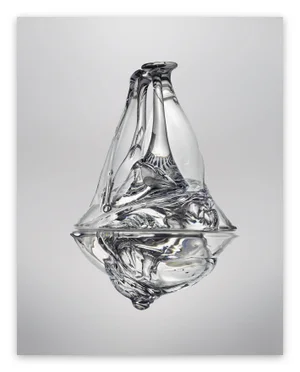 Contemporary Abstract Chromogenic Print Photography "Gravity Liquid 01" by Seb Janiak