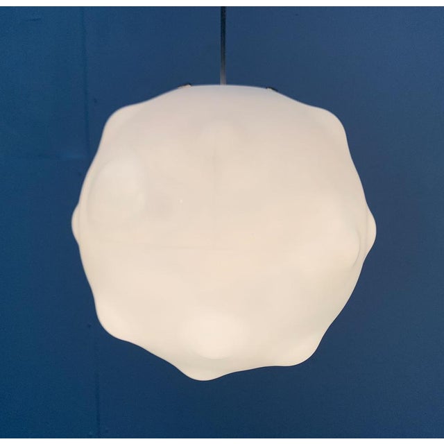 Postmodern Lampoon Sospensione Glass Pendant Lamp by Aldo Cibic for Foscarini For Sale - Image 4 of 18