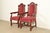 Victorian R. J. Horner Style Antique Renaissance Revival Carved Walnut Armchairs | Pair For Sale - Image 3 of 14