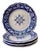 Antico Deruta Dinner Plate, Full Design - Set of 4 For Sale