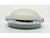 Metal Italian Chrome Plated & Grey Metal, Molded Glass Ceiling Lamp, 1960s by Sergio Mazza for Artemide For Sale - Image 7 of 11