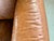 2000 - 2009 Pair of Leather Club Chairs, French Art Deco-Style, Classic Distressed Brown Leather, "Mustache" Back For Sale - Image 5 of 13