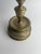 Metal 17th Century Nuremberg Brass Bell Form Engraved Candlestick For Sale - Image 7 of 11