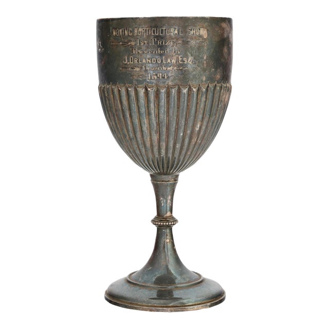 1894 English Horticultural Society Trophy For Sale