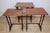 Victorian Nesting Tables in Mahogany, 1880, Set of 3 For Sale - Image 13 of 18