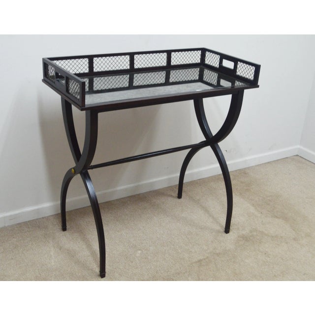 Late 20th Century Barbara Barry for Baker Tray Table For Sale - Image 5 of 9