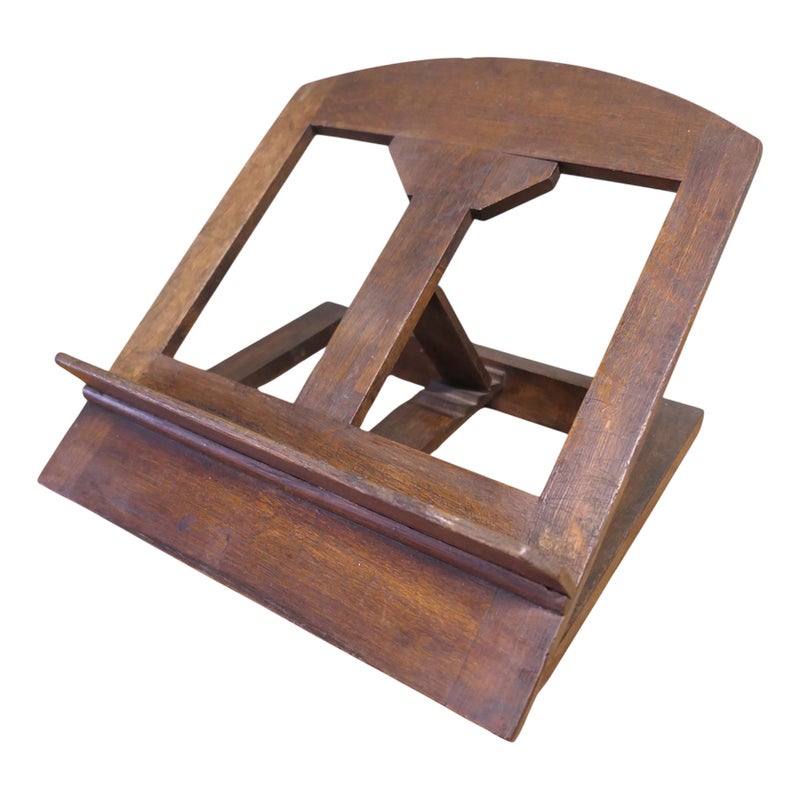 Large French Oak Book Rest Or Music Stand