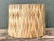 Contemporary Vintage Woven Rattan Lampshade For Sale - Image 3 of 12
