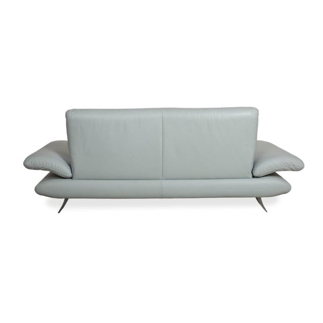Rossini 2-Seater Sofa in Blue Leather from Koinor For Sale - Image 14 of 16