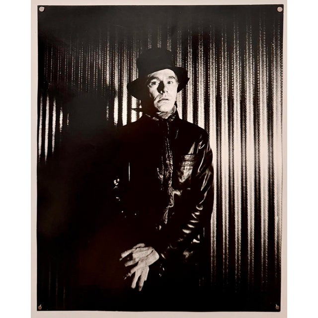 Gianfranco Gorgoni, Gianfranco Gorgoni Vintage Photograph Andy Warhol in Leather Factory Photo Print For Sale