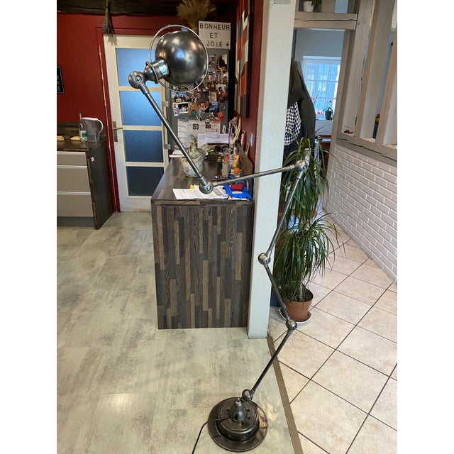 Floor Lamp by Jean-Louis Domecq for Jieldé, 1950s For Sale - Image 6 of 18