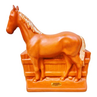 Mid-Century Modern Haeger Horse Planter Vase For Sale