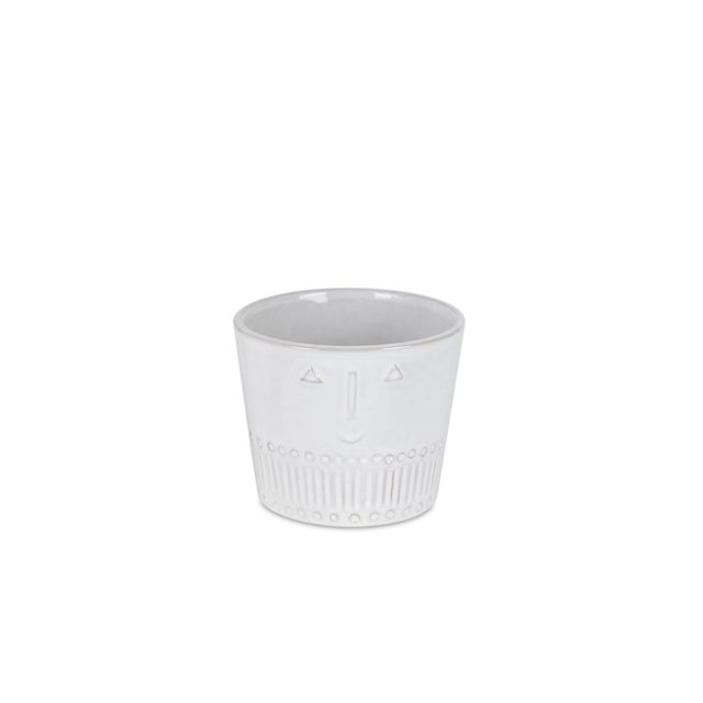 Porcelain Face Planter (Set of 2) For Sale In Chicago - Image 6 of 6