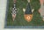 Koi Fish Olive Green Hand Knotted Runner Rug 2.6x12Ft. For Sale - Image 4 of 18