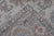 Modern Oushak Rug by Keivan Woven Arts, Muted Greens & Florals 9'0 X 12'4 For Sale - Image 15 of 15