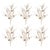 Rustic Flocked Twig Branch with Sleigh Bells (Set of 6) For Sale - Image 3 of 3