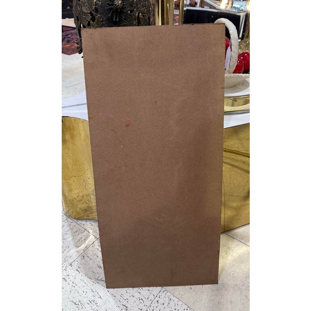 Peter Keil 1980s Oil on Board Painting by Listed Artist Peter Robert Keil For Sale - Image 4 of 6