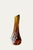 Free-Form Amber Art Glass Vase by Gyula Budveszel, Hungary, 1990s For Sale - Image 6 of 6