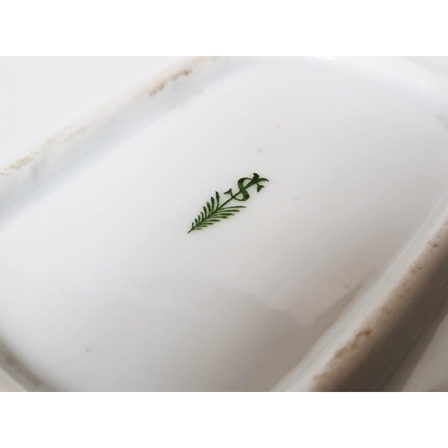 Antique Viennese Porcelain Serving Platters, Set of 2 For Sale - Image 5 of 8