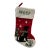 21st Century Hand Hooked Dog Christmas Stocking - "Woof" For Sale