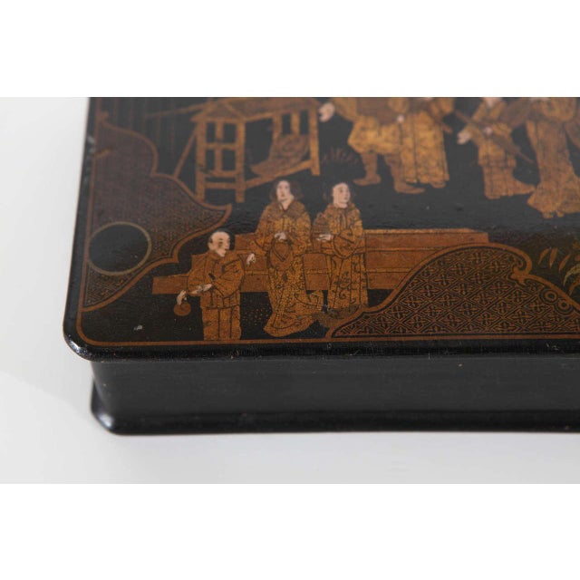 Wood 19th Century Chinoiserie Boxes - A Pair For Sale - Image 7 of 9
