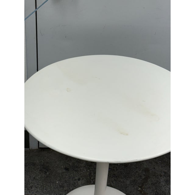 Eero Saarinen Style Tulip Side Table For Sale - Image 9 of 12