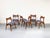 High-quality and very comfortable dining chairs made of solid teak with bent plywood backrests, manufactured in Denmark to...