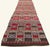 Berber Tribes of Morocco Vintage Zemmour Moroccan Kilim Rug, 02'04 X 31'11 For Sale - Image 4 of 10