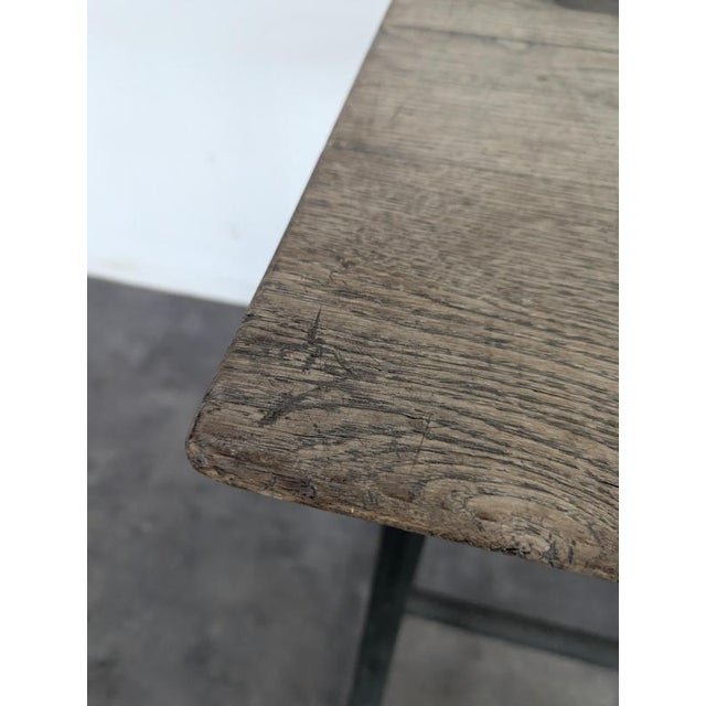 1960s Vintage School Desk in Wood, 1960s For Sale - Image 5 of 7