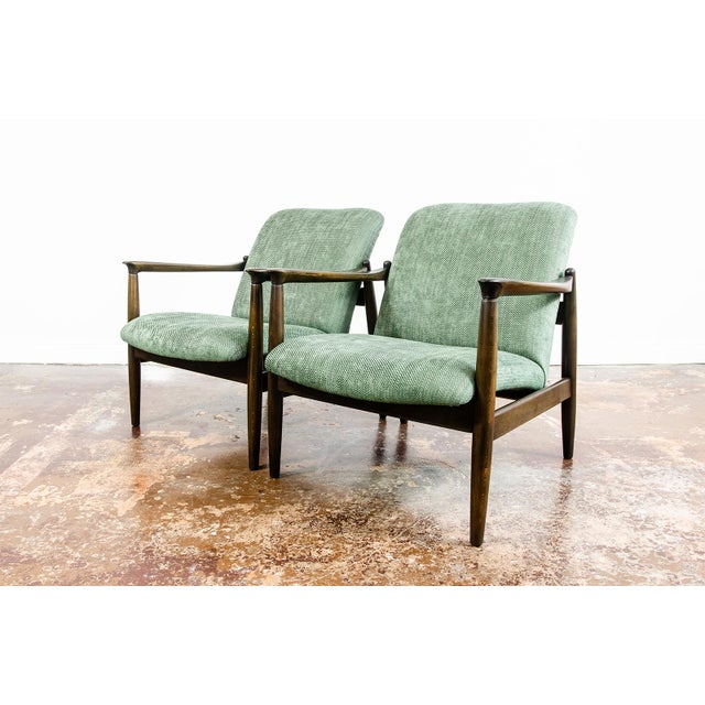 Mid-Century Modern GFM-64 Chairs by Edmund Homa, 1960s, Set of 2 For Sale - Image 9 of 14