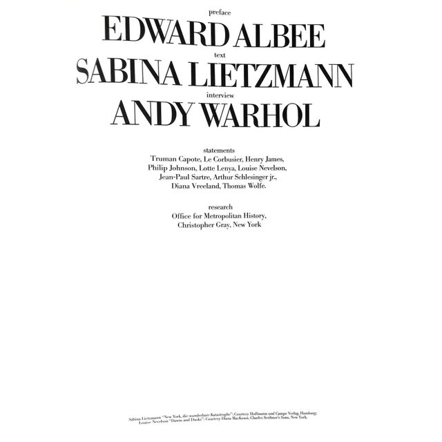 "New York in Photographs" 1980 Wolf, Reinhart For Sale - Image 4 of 12