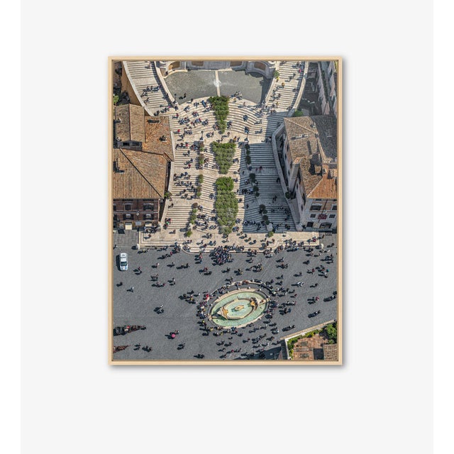Contemporary "Scalinata DI Trinita Dei Monti" Contemporary Limited Edition Fine Art Photograph Print by Bernhard Lang For Sale - Image 3 of 5