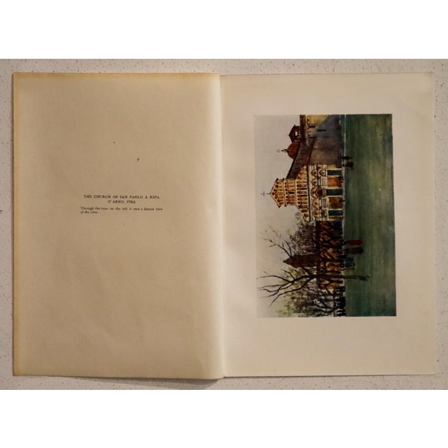1905 Italian original Print - The Church of Sao Paolo - from book Florence & Some Tuscan Cities (1905) Regular...