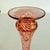 Pink Murano Style Blown Glass Candlestick Holders, a Pair For Sale - Image 8 of 10