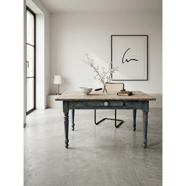 Farmhouse Table For Sale - Image 4 of 5
