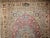 Ivory 19th Century Persian Kerman Lavar Rug, Handwoven Floral Pattern, Red & Ivory, 8’ X 11’ For Sale - Image 8 of 12