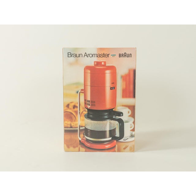 Plastic KF 20 Aromaster Coffee Machine by Florian Seiffert for Braun, 1970s For Sale - Image 7 of 18