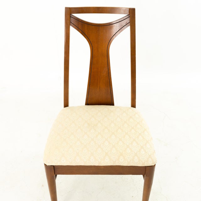 Kent Coffey Perspecta Mid Century Walnut Dining Chairs ...