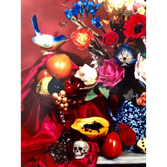 Printmaking Materials Audrey Flack, Pop Art Vintage Color Photograph Dye Transfer Print "Time to Save" Audrey Flack, 1984 For Sale - Image 7 of 11