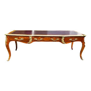 19th Century French Kingwood Writing Desk Bureau Plat