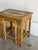Oak Tile Top Nesting Tables Set of 3 Danish Mid-Century Modern Side Tables 1970s For Sale In Los Angeles - Image 6 of 9